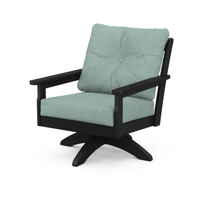 POLYWOOD Vineyard Deep Seating Swivel Chair