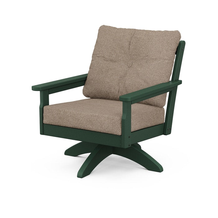 POLYWOOD Vineyard Deep Seating Swivel Chair