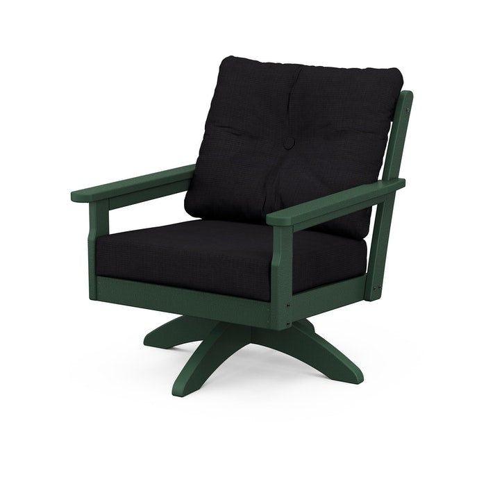 POLYWOOD Vineyard Deep Seating Swivel Chair