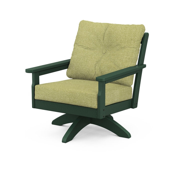 POLYWOOD Vineyard Deep Seating Swivel Chair