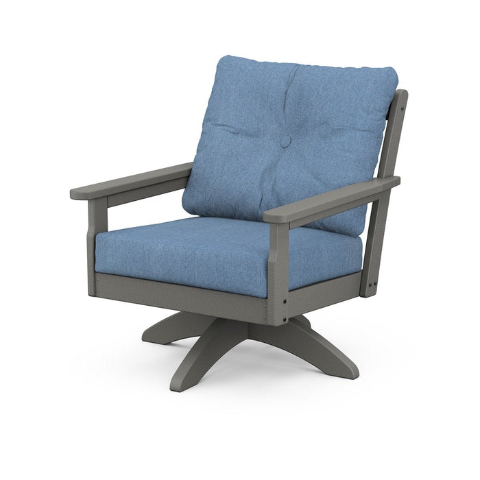 POLYWOOD Vineyard Deep Seating Swivel Chair