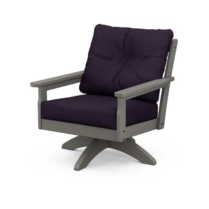 POLYWOOD Vineyard Deep Seating Swivel Chair