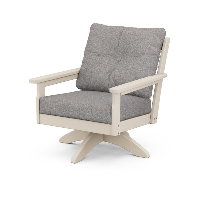 POLYWOOD Vineyard Deep Seating Swivel Chair