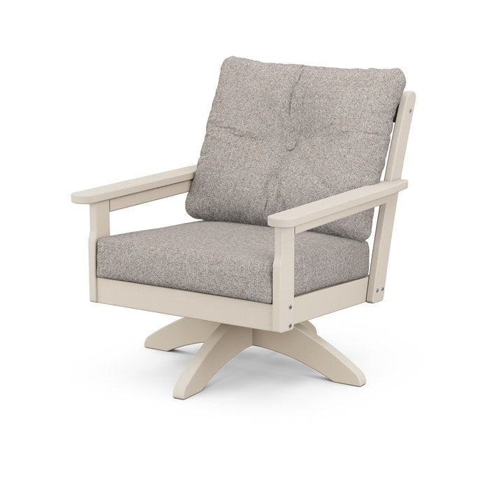 POLYWOOD Vineyard Deep Seating Swivel Chair