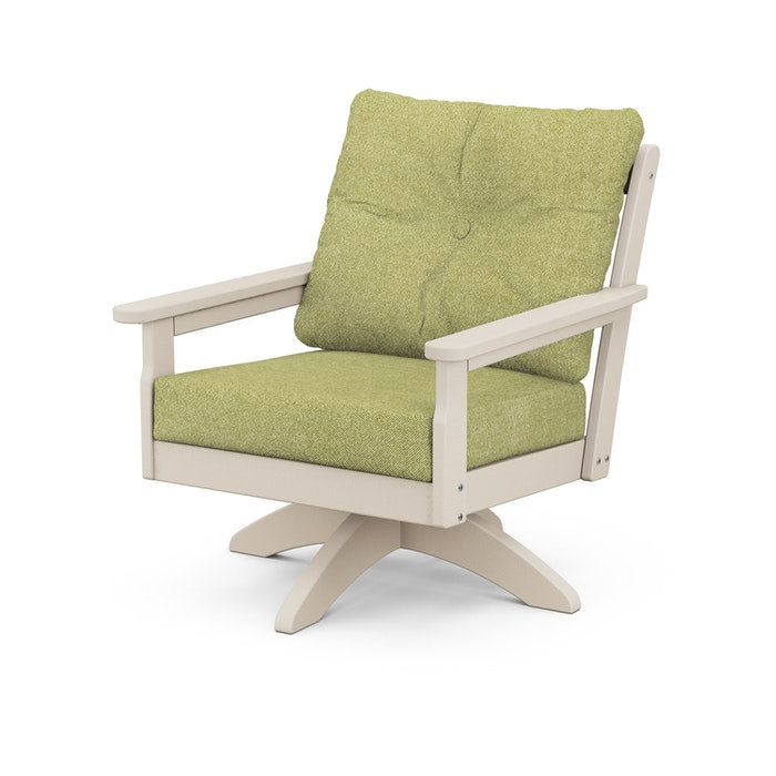 POLYWOOD Vineyard Deep Seating Swivel Chair