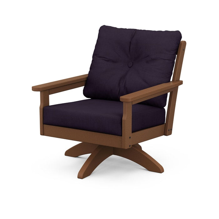 POLYWOOD Vineyard Deep Seating Swivel Chair