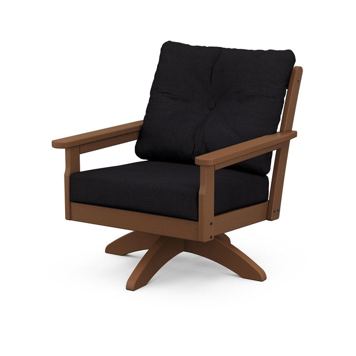 POLYWOOD Vineyard Deep Seating Swivel Chair