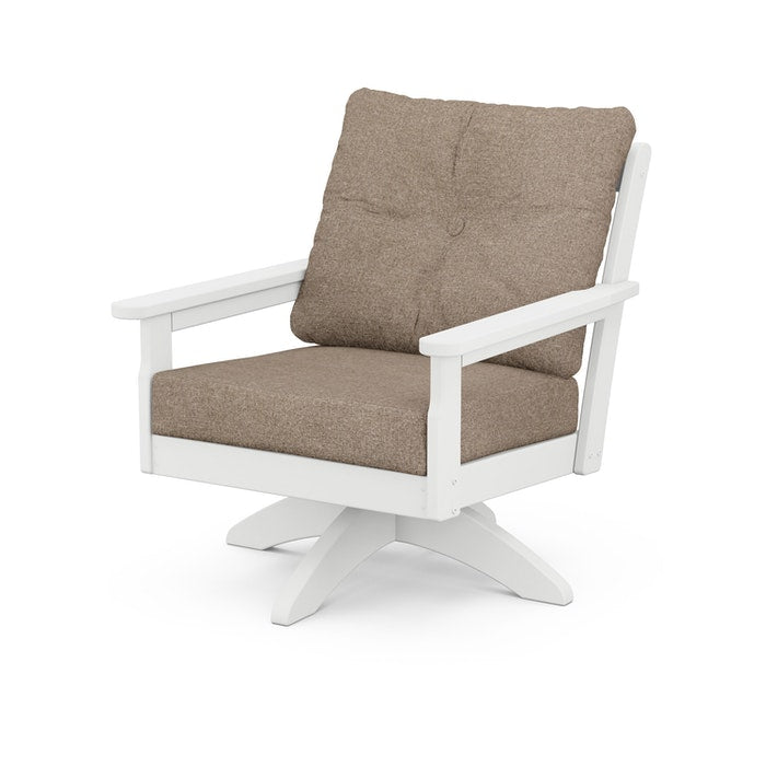 POLYWOOD Vineyard Deep Seating Swivel Chair