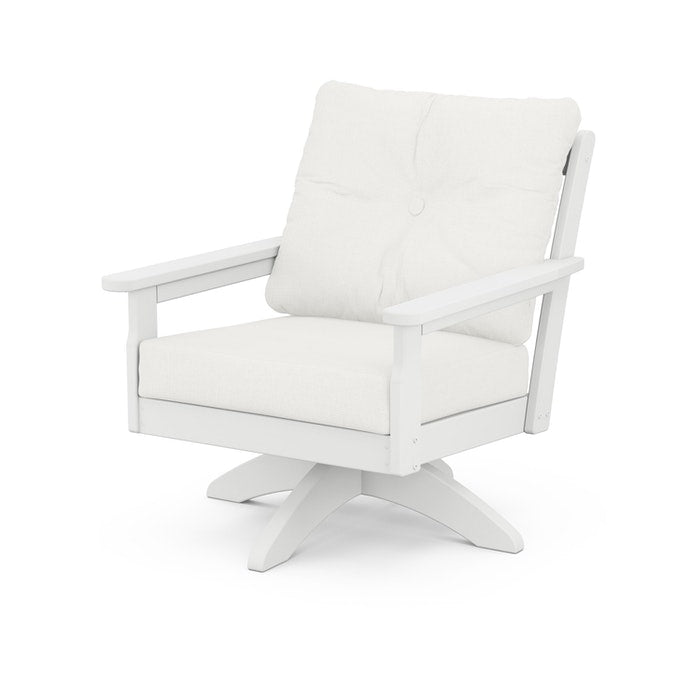 POLYWOOD Vineyard Deep Seating Swivel Chair