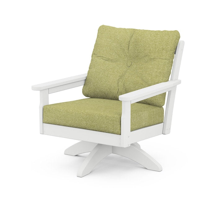 POLYWOOD Vineyard Deep Seating Swivel Chair