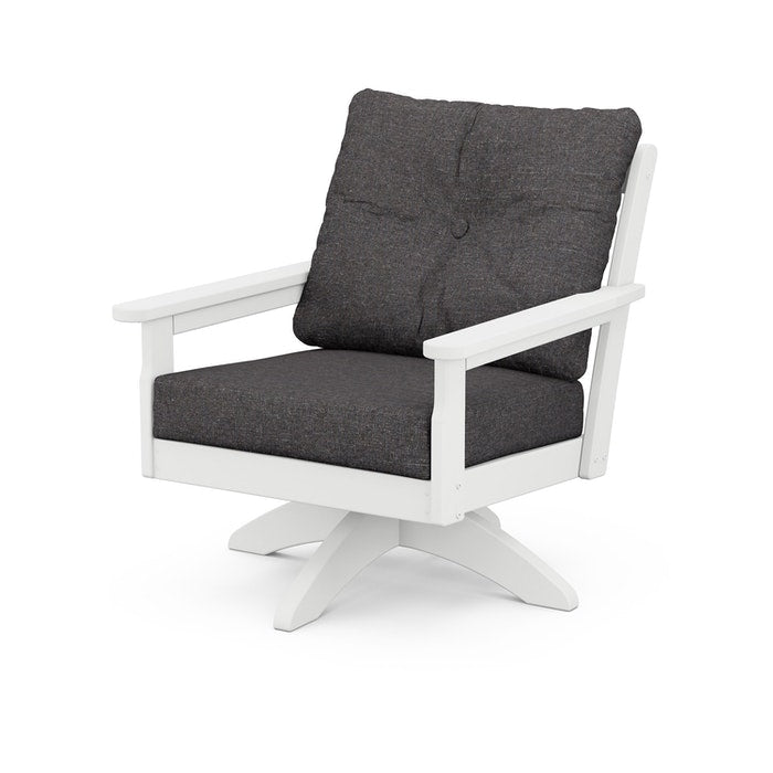 POLYWOOD Vineyard Deep Seating Swivel Chair