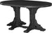 LuxCraft 4' x 6' Oval Table Set #1