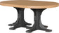 LuxCraft 4' x 6' Oval Table Set #1