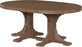 LuxCraft 4' x 6' Oval Table Set #1