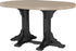 LuxCraft 4' x 6' Oval Table Set #1