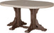 LuxCraft 4' x 6' Oval Table Set #1