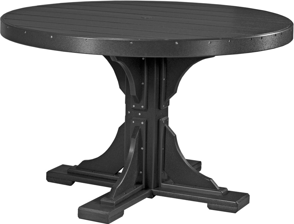 LuxCraft 4' Round Table Set #2