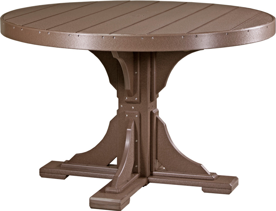 LuxCraft 4' Round Table Set #1