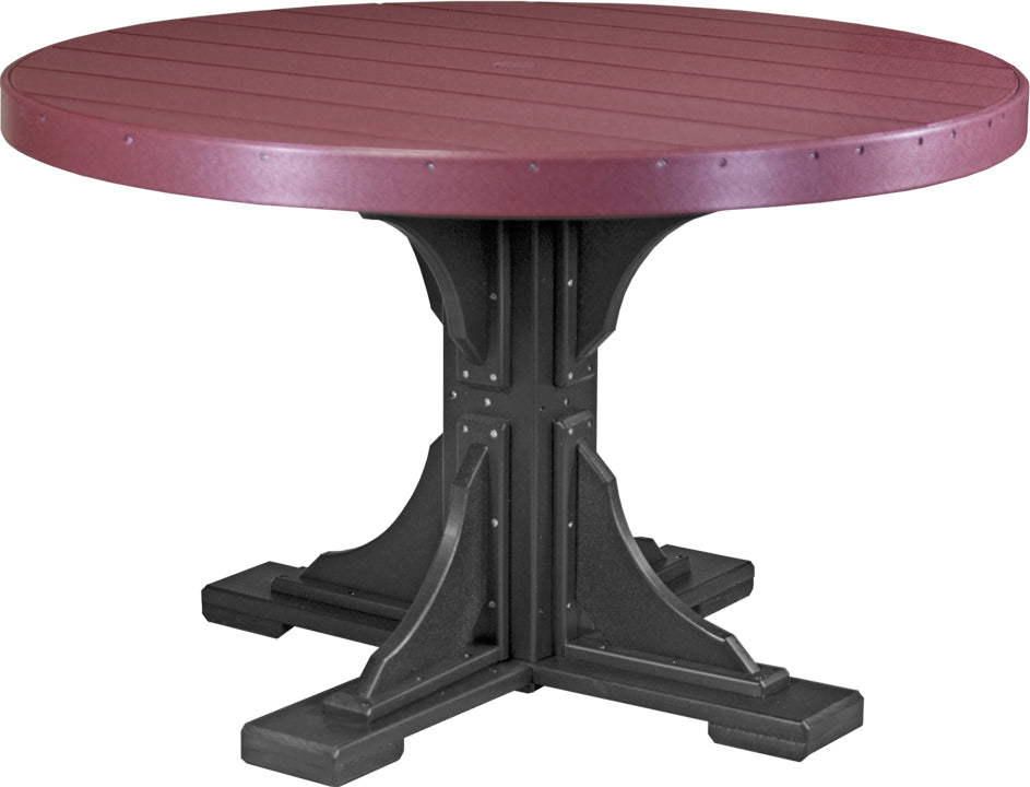 LuxCraft 4' Round Table Set #2