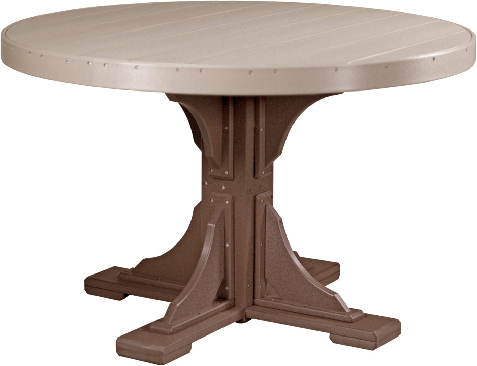 LuxCraft 4' Round Table Set #1