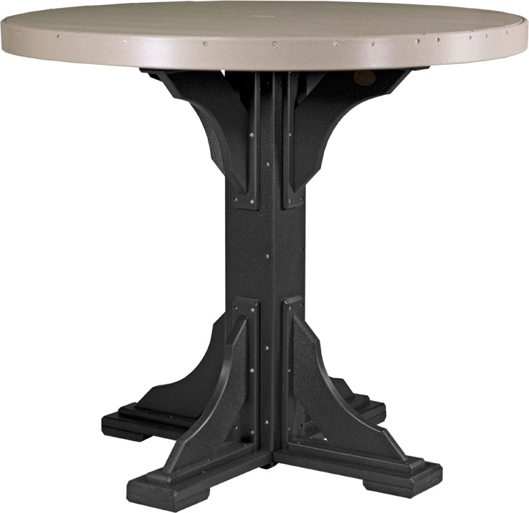 LuxCraft 4' Round Table Set #1