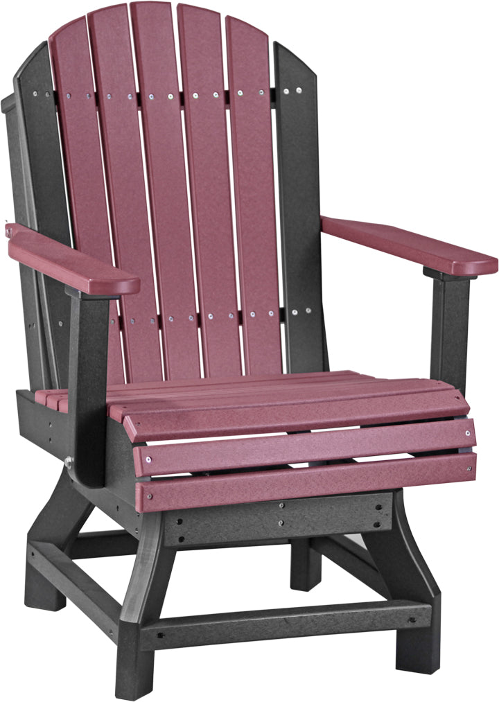 LuxCraft Adirondack Swivel Chair - Dining Height