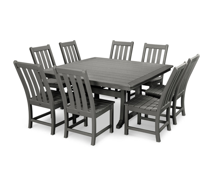 POLYWOOD Vineyard 9-Piece Dining Set