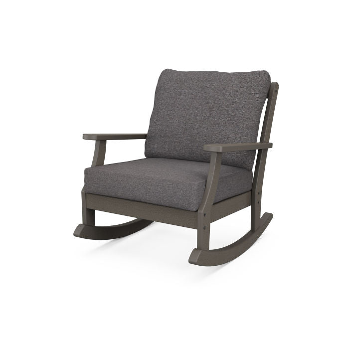 POLYWOOD Braxton Deep Seating Rocking Chair