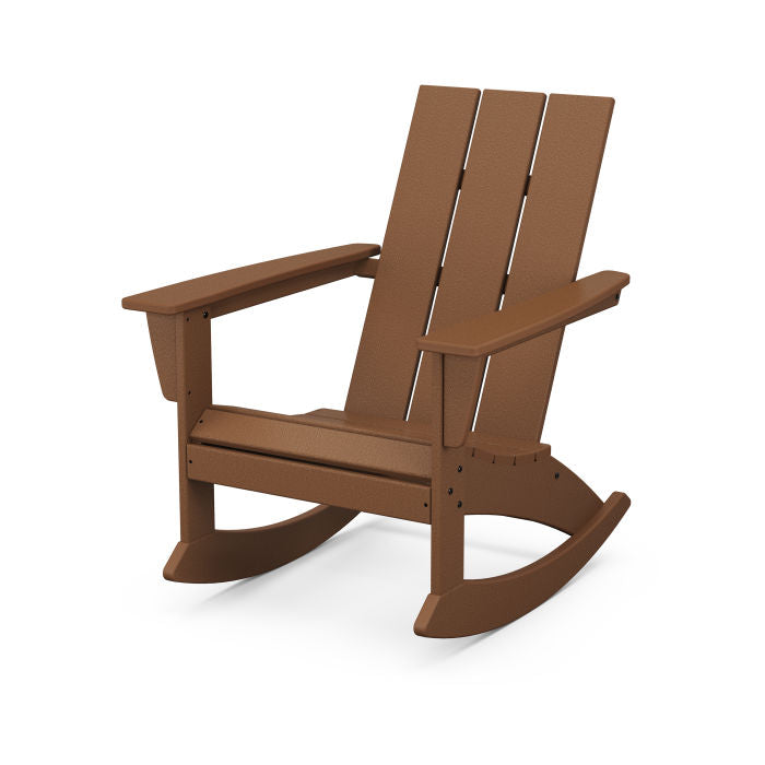 POLYWOOD Modern Adirondack Rocking Chair