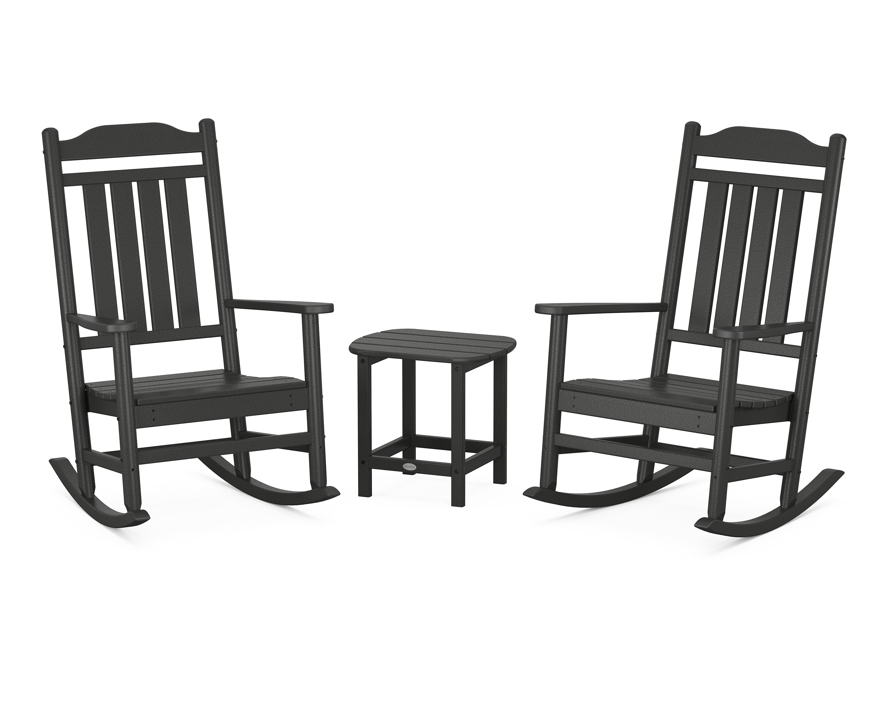 POLYWOOD Country Living Legacy Rocking Chair 3-Piece Set