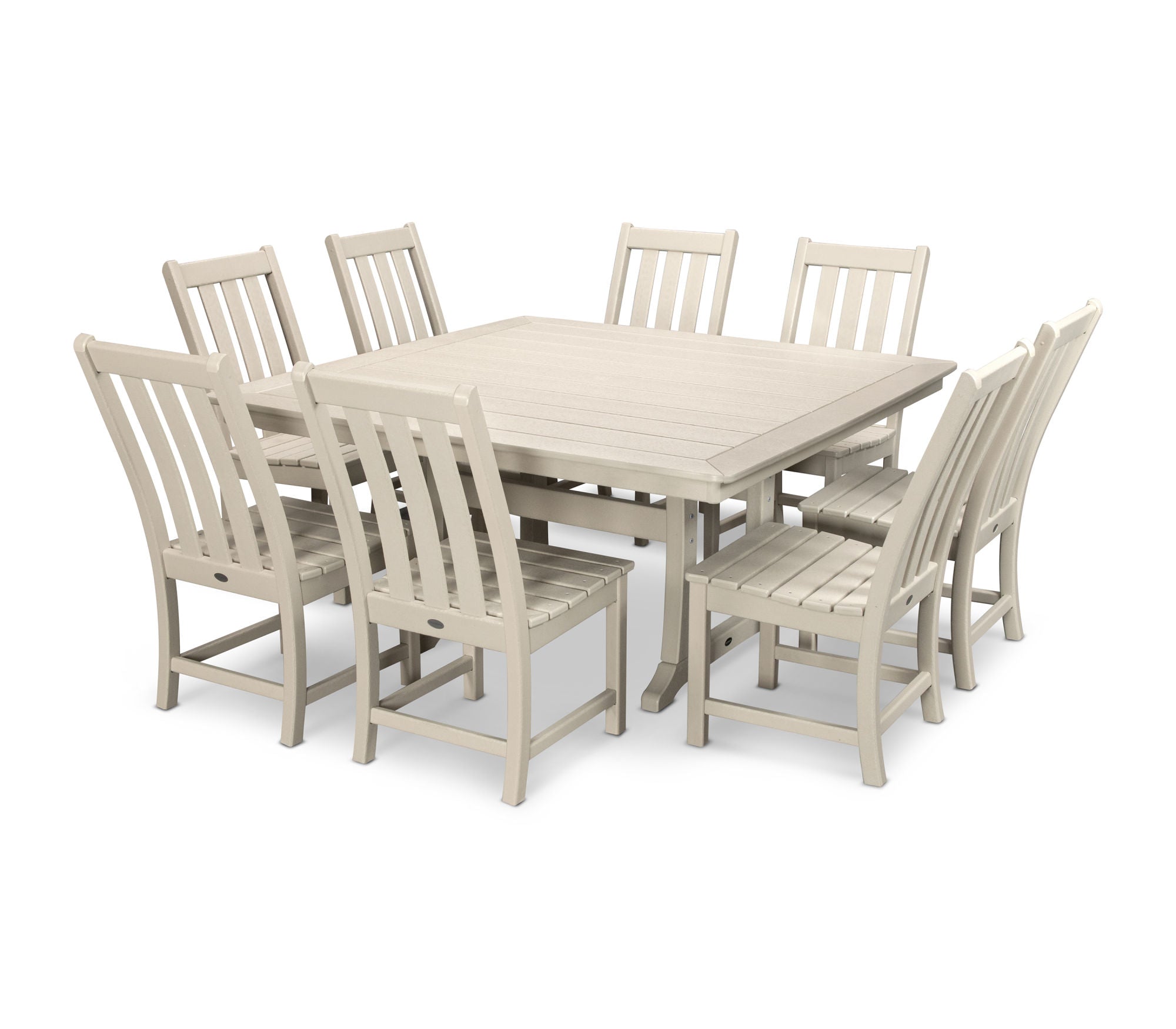 POLYWOOD Vineyard 9-Piece Dining Set