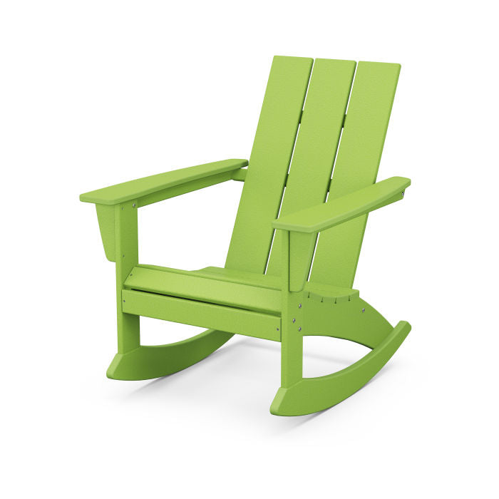 POLYWOOD Modern Adirondack Rocking Chair