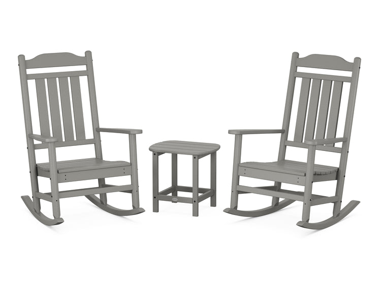 POLYWOOD Country Living Legacy Rocking Chair 3-Piece Set